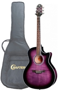 Электроакустическая гитара CRAFTER GCL 80 / TPS с чехлом